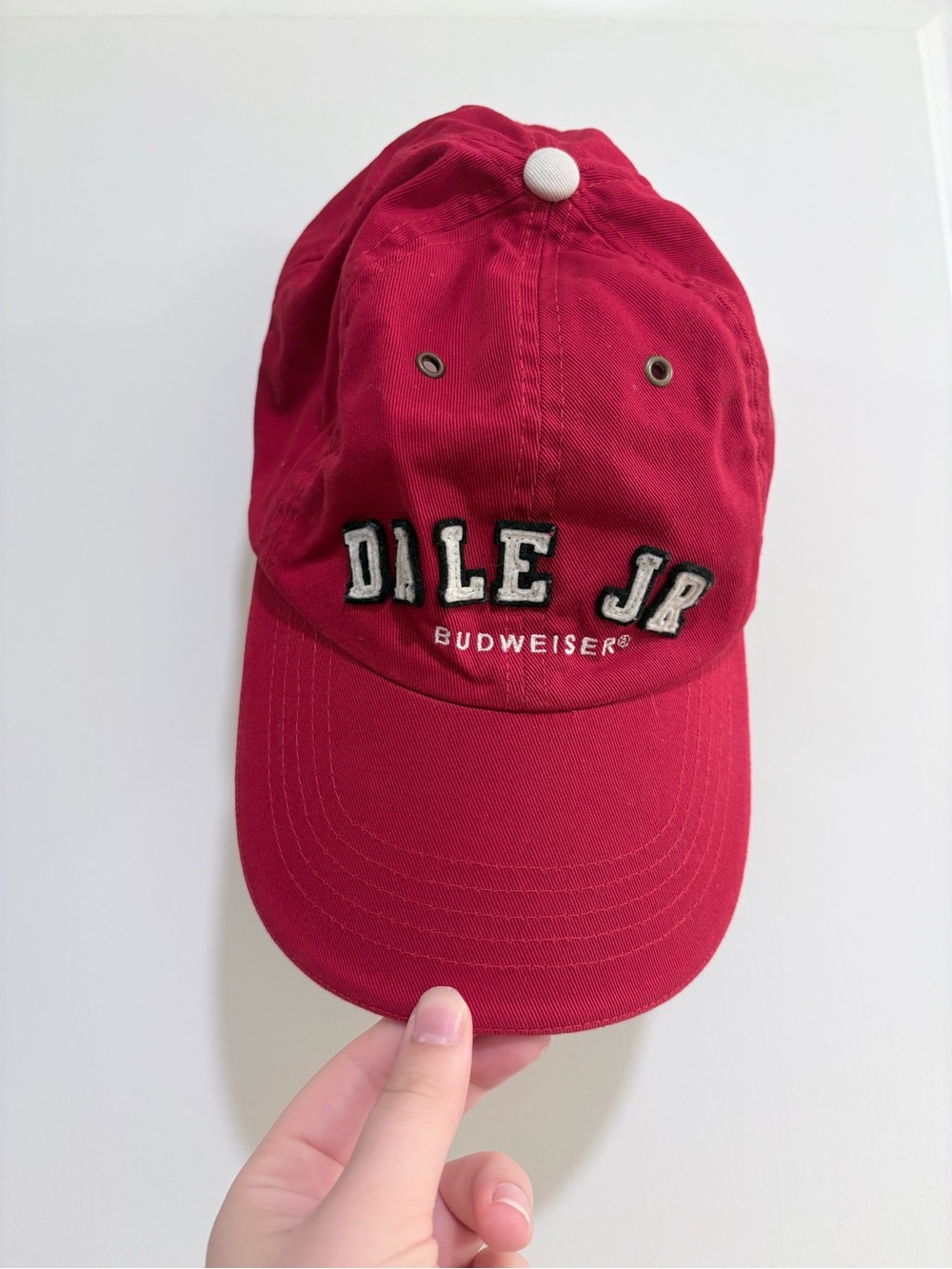 Budweiser Dale Jr Red Baseball Cap